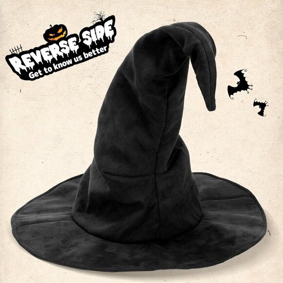 ?Women Black Hat for Adult Halloween Cosplay Accessories main image 4